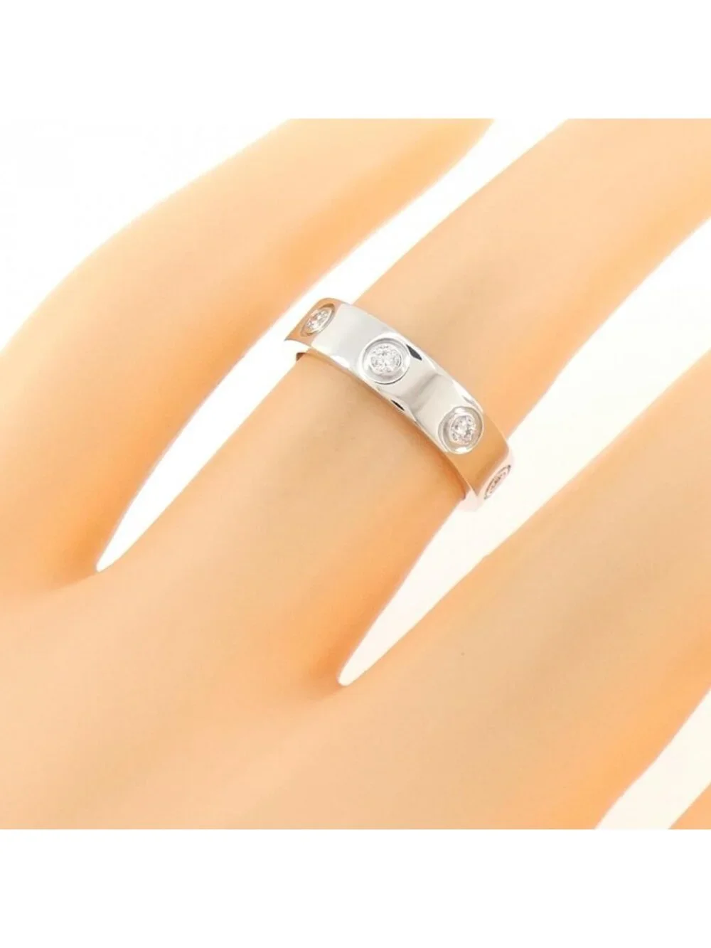 Cartier Mini Love Full Diamond Ring